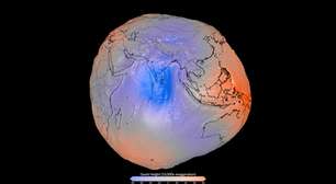 Nasa divulga nova representação da Terra baseada em 1 bilhão de medições