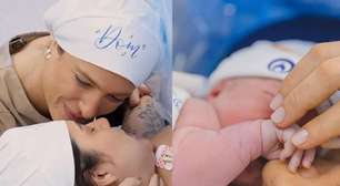 Tati Dias se emociona após nascimento de Dom, filho de Lauana Prado: "A pessoa mais linda do mundo"
