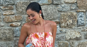 Sophie Charlotte coloca na mala de viagem da Grécia vestido balonê de R$ 549