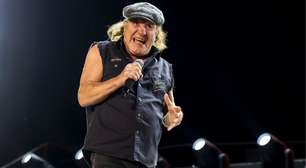 Canhão do palco tomba e quase atinge Brian Johnson durante show do AC/DC em Las Vegas