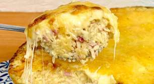 Arroz de forno delicioso e bem recheado, para você surpreender a família e receber muitos elogios