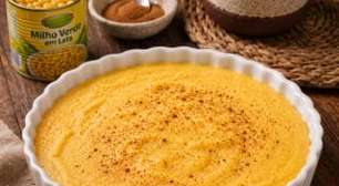 Curau de milho de latinha: cremoso, fácil e rápido