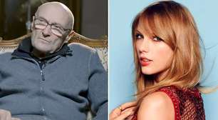 Phil Collins sobre o sucesso de Taylor Swift: "estou feliz por ela"