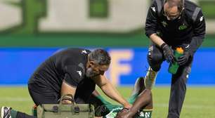 Bolasie, da Chapecoense, sofre lesão rara no pâncreas após choque com jogador do Cruzeiro