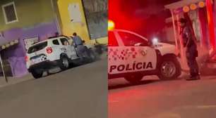 Vídeo mostra viatura da PM atingindo motociclista durante perseguição na Grande SP