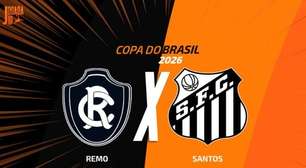 Remo x Santos, AO VIVO, com a Voz do Esporte, às 20h
