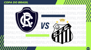 Remo e Santos definem hoje uma vaga nas quartas de final da Copa do Brasil