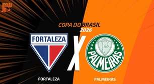 Fortaleza x Palmeiras: onde assistir, escalações e arbitragem