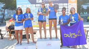 Nova geração se destaca e conquista títulos na sétima etapa do Circuito Fairmont de Beach Tennis em Copacabana