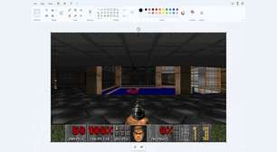 DOOM agora está jogável no Microsoft Paint graças ao diretor de tecnologia da Azure