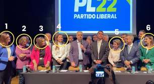 Veja quem são as mulheres que estavam ao lado de Flávio Bolsonaro em anúncio de vice