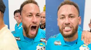 Leitura labial expõe xingamentos e provocação de Neymar após classificação do Santos: 'Vem'