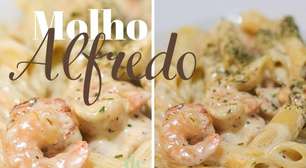 Molho Alfredo do Outback ensinado no passo a passo para ficar incrivelmente aveludado e cremoso