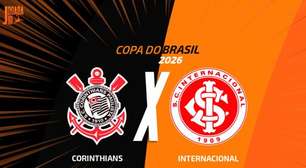 Corinthians x Internacional: onde assistir, escalações e arbitragem
