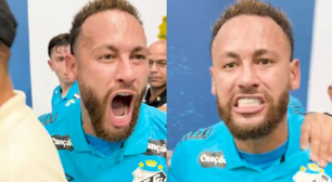Leitura labial revela o que Neymar disse após classificação e bate-boca viraliza