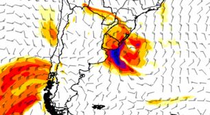 Inmet alerta para possível ciclone bomba no Brasil; ventos podem passar de 100 km/h