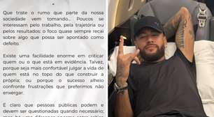 Neymar desabafa após polêmica em campo: 'Existe diferença entre crítica e perseguição'