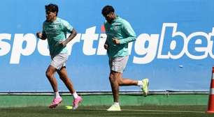 Gómez e Barboza avançam, mas seguem como dúvida no Palmeiras