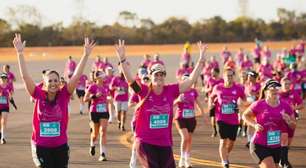 Flying Run Caixa Sunset reúne 3 mil corredores na pista do Aeroporto de Brasília