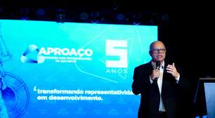 Aproaço destaca força do setor do aço em noite de premiação