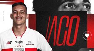 São Paulo anuncia a contratação do lateral Iago, ex-Bahia
