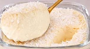 Sobremesa sem leite condensado pronta em 5 minutinhos, um doce gelado divino e econômico