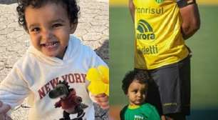 LUTO! Filho de jogador famoso morre com apenas 2 anos e mãe desabafa: 'Que dor'