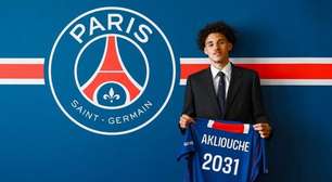 PSG anuncia Akliouche após perder disputa por Diomande