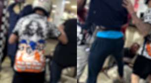 Atraso em pedido gera discussão e briga generalizada entre motoboys e funcionários de pizzaria em SP
