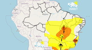 'Ciclone-bomba': tempestades e vendavais devem atingir 11 estados na sexta-feira, alerta Inmet