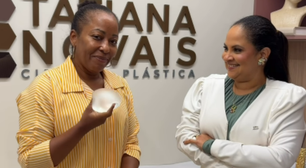 Influenciadora Tia Má remove próteses de silicone após descobrir nódulos