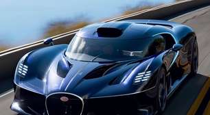 Bugatti revela o Destrier, novo hipercarro único com motor W16