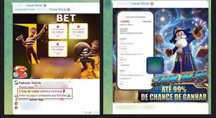 Canais de bets ilegais somam mais de um milhão de inscritos no Telegram