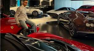 Garagem de Cristiano Ronaldo é avaliada em até R$ 150 milhões