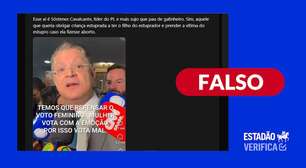 Não há registro de que Sóstenes Cavalcante tenha dito que mulher 'vota mal'