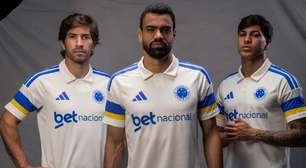 Com detalhes em amarelo, Cruzeiro apresenta novo uniforme