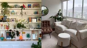 Clara Buarque exibe apartamento com decoração aconchegante e lembranças afetivas
