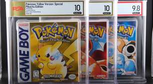 Conjunto incrivelmente raro de jogos de Pokémon é vendido por US$ 2 milhões