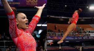 Rebeca Andrade conquista a maior nota do mundo no salto em 2026