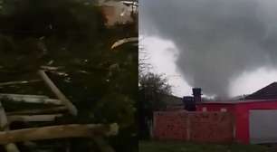 Tornado destrói casa de pecuarista no RS: 'Cenário de guerra'