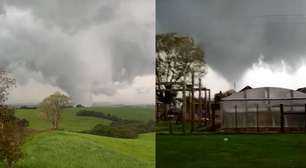 Tornado atinge cidade do RS pela segunda semana seguida; veja