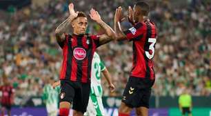 Evanilson marca, mas Bournemouth cede empate ao Betis em amistoso