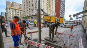 Manutenção do Dmae altera trânsito e pode deixar 4 bairros do Centro sem água nesta segunda