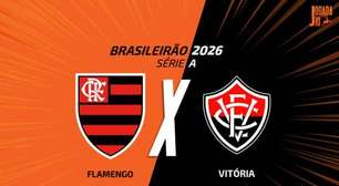 Flamengo x Vitória: onde assistir, escalações e arbitragem
