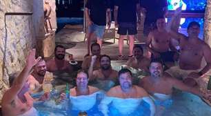 PF encontra foto de advogado investigado em piscina com deputados e senadores