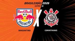 Bragantino x Corinthians: onde assistir, escalações e arbitragem