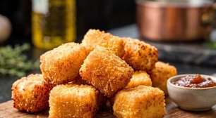 Queijo coalho empanado crocante: receita fácil e sem vazar