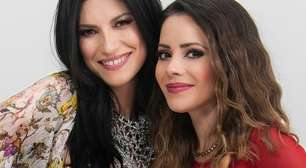 "Não dá para falar mal de ninguém com a Sandy. Ela não fala", fofoca Laura Pausini (EXCLUSIVO)