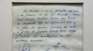 Morre Jorge Messi: a história do guardanapo em que o pai de Messi assinou com o Barcelona o acordo que mudou o futebol