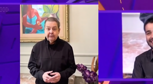Aos 76 anos, Faustão quebra silêncio na TV após afastamento e faz rara homenagem ao filho João Silva: 'Tanto orgulho'